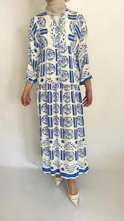 Authentic Patterned Maxi Dress