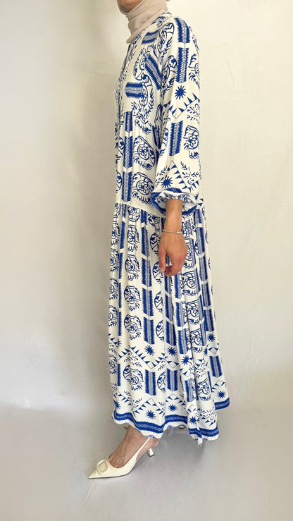 Authentic Patterned Maxi Dress